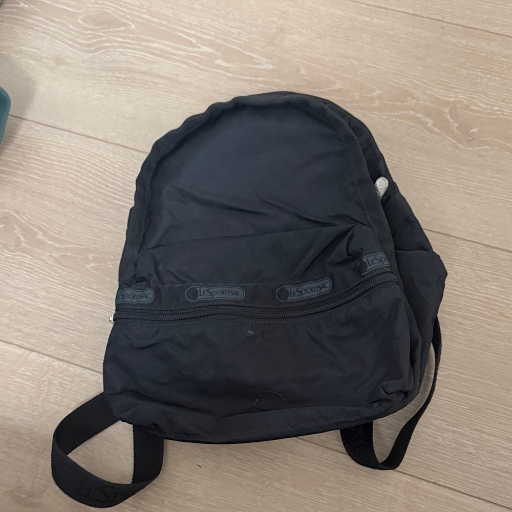 LeSportsac Mini Black Backpack